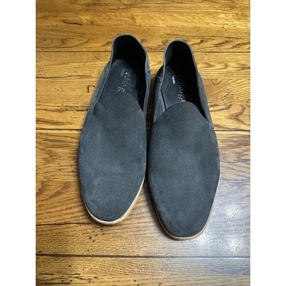 Pedro Garcia Black Loafers with Leather Sole Size 44/11 - Picture 1 of 8